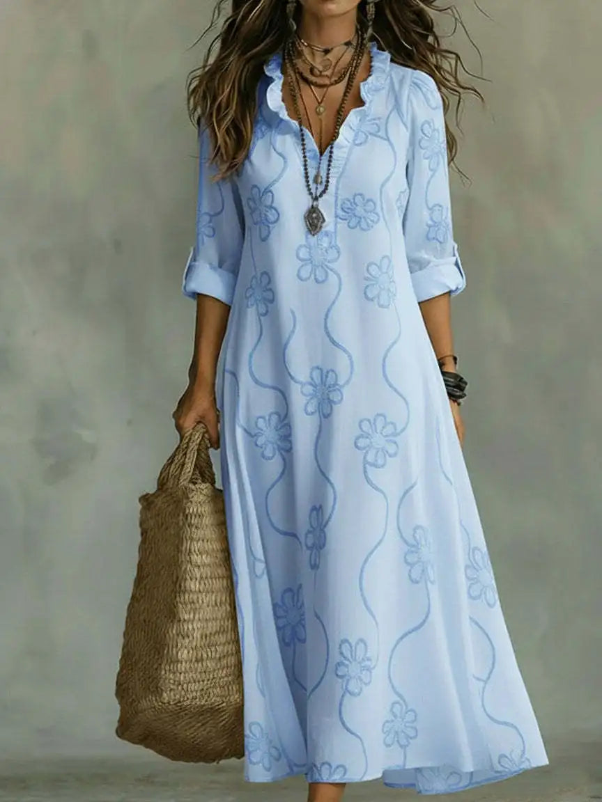 Bobbie Floral Maxi Summer Dress
