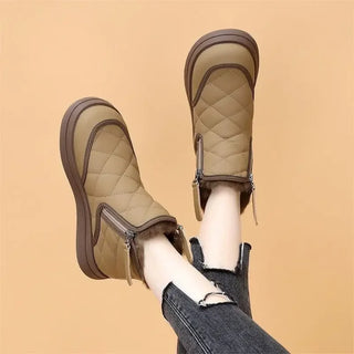 Zorey Dual-Zip Snow Boots