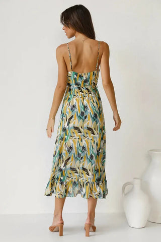 Nala Printed Statement Dress