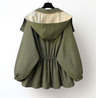 Luna Hooded Drawcord Jacket
