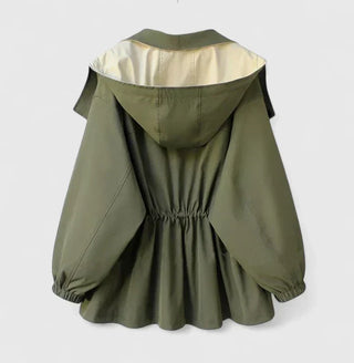 Rebekkah Belted Shower-Resistant Jacket