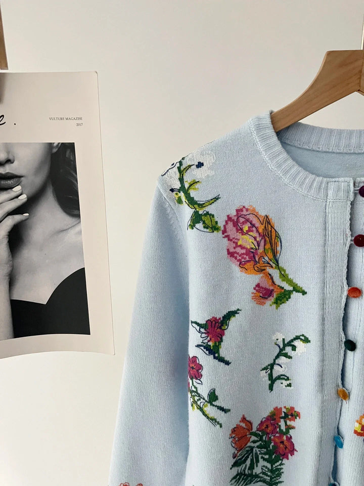 Sahara Floral Elegant Cardigan