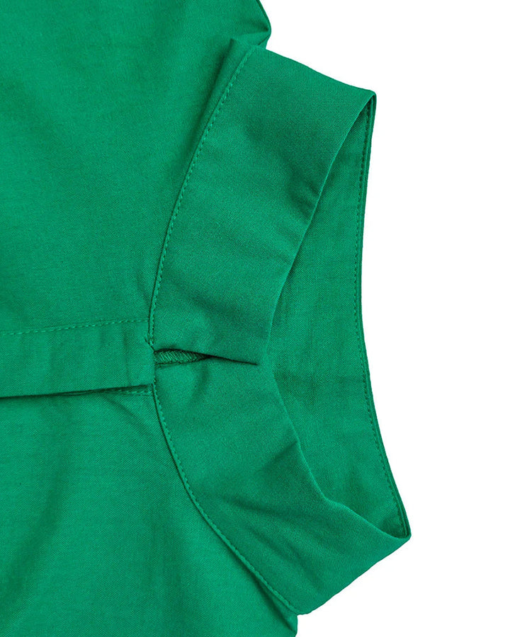 Sleeveless Stand Collar Wide Leg Jumpsuit