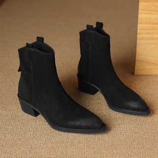 Marley Square Heel Ankle Boots