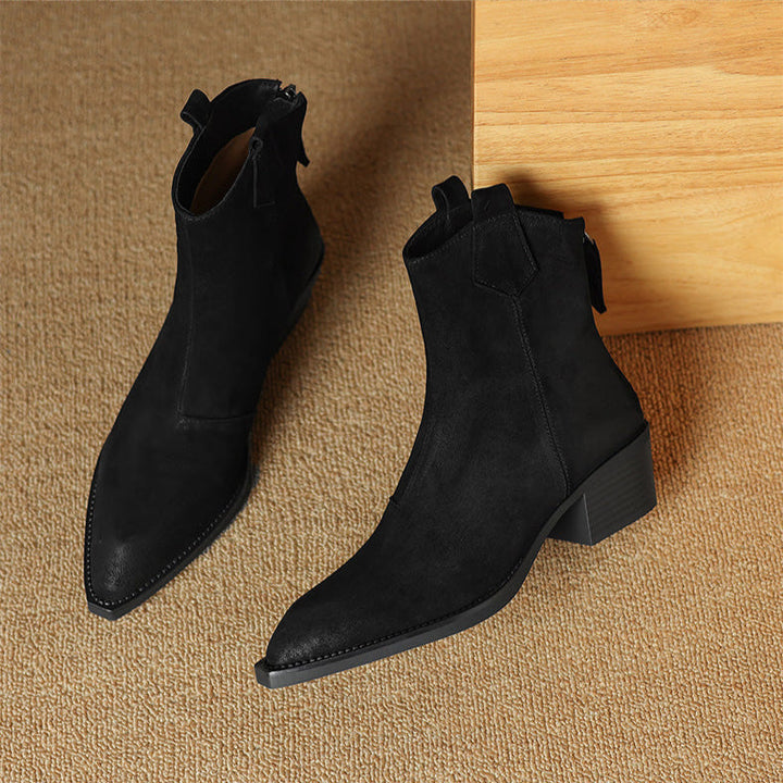 Marley Square Heel Ankle Boots
