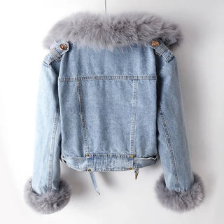 Margaux Cropped Belted Coat