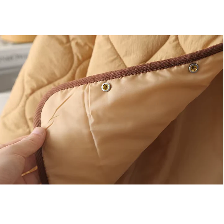 Lightweight Quilted Patchwork Jacket