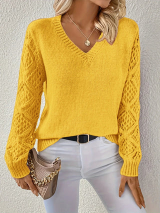 Vivienne Casual V-Neck Sweater