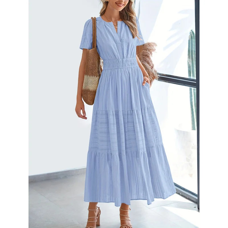 Natalie Elegant Flattering Dress