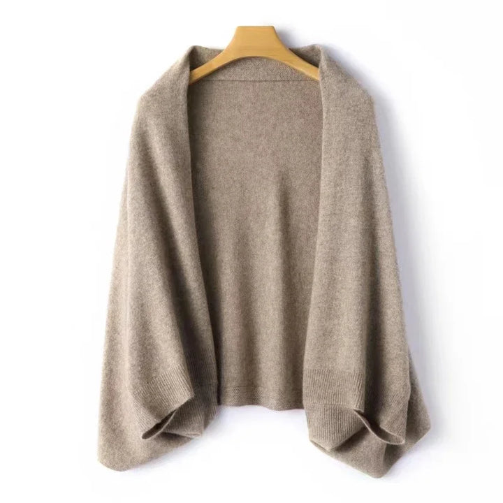 Averin Draped Wrap Cape - Sienna & Stella, view 1