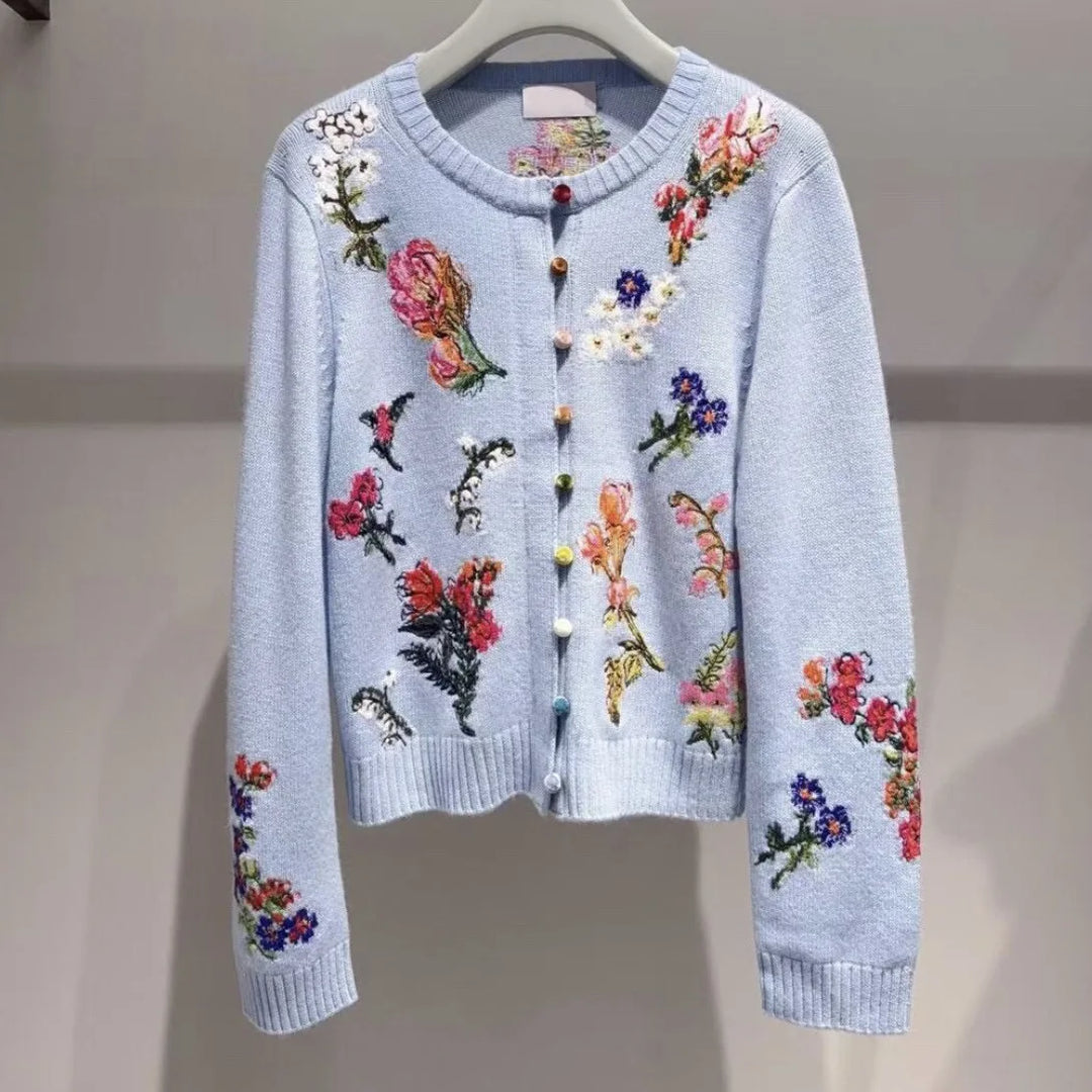 Sahara Floral Elegant Cardigan