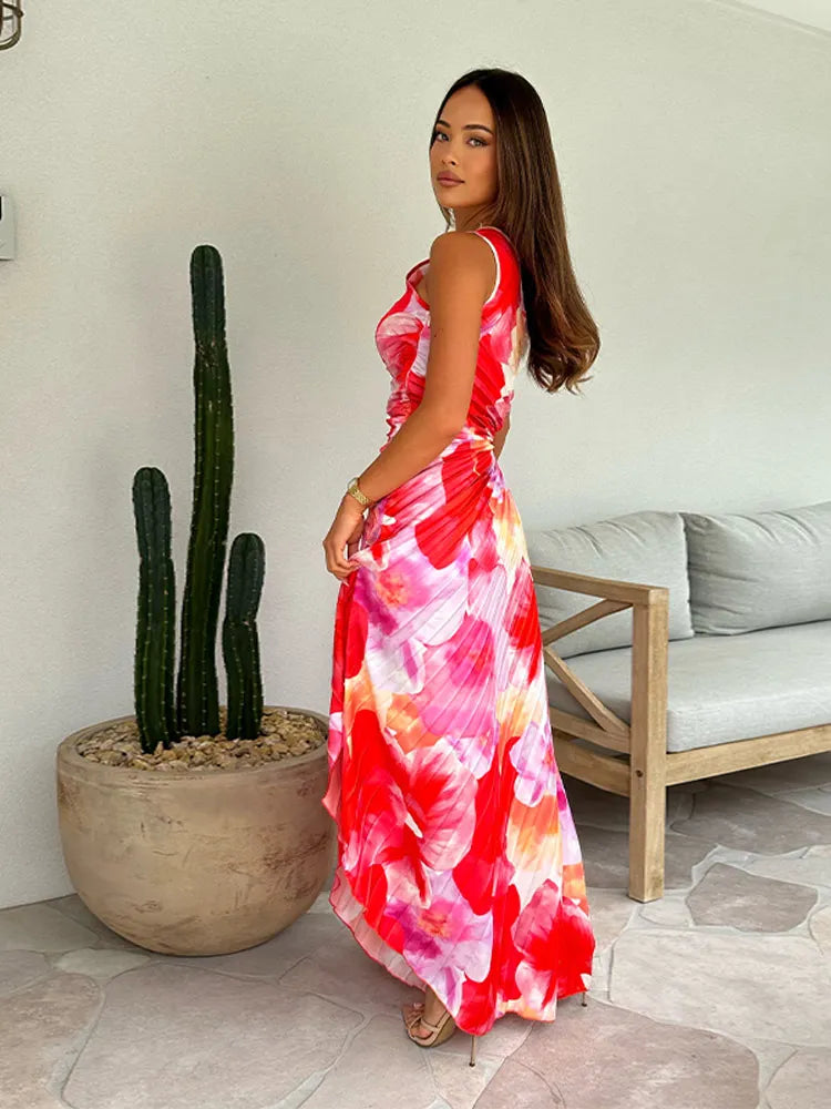 Katie Pleated Summer Dress