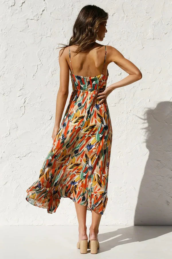 Nala Printed Statement Dress
