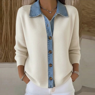 Leonie Contrast Collar Pullover