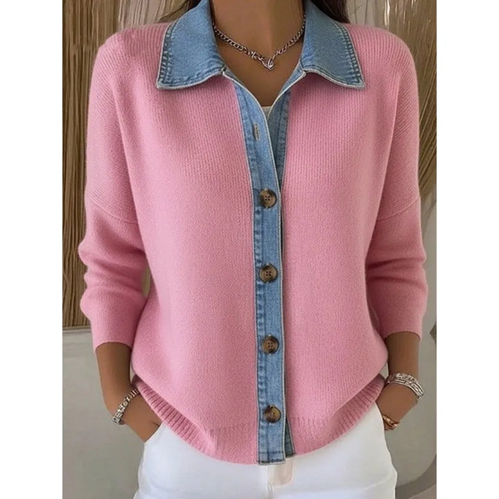 Leonie Contrast Collar Pullover