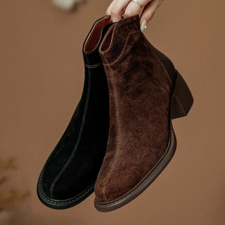 Belini Back-Zip Ankle Boots