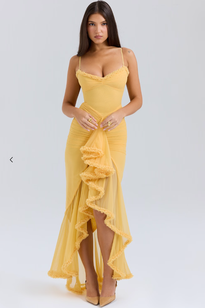 Jolene Ruffled Maxi Dress