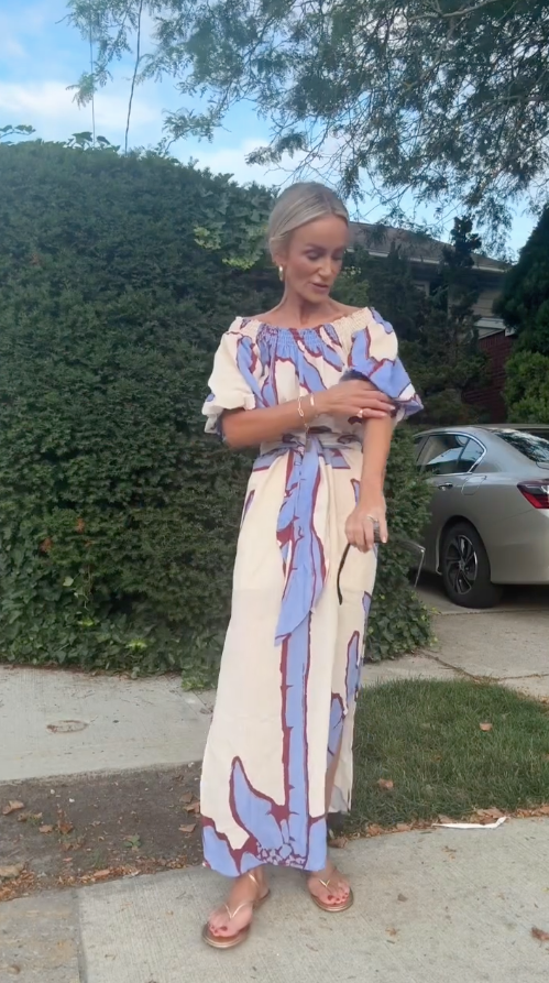 Georgette Casual Maxi Dress