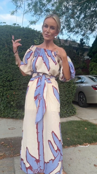 Georgette Casual Maxi Dress