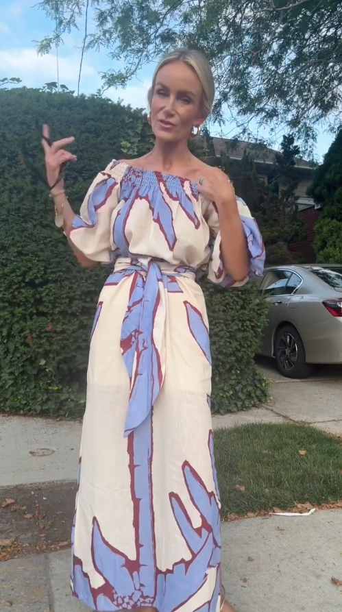Georgette Casual Maxi Dress