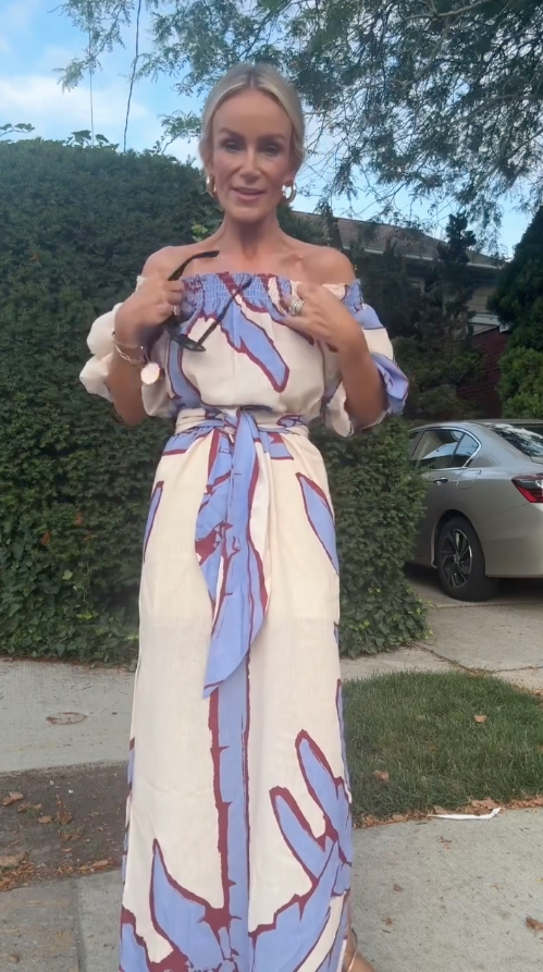 Georgette Casual Maxi Dress