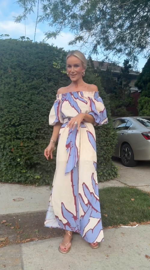 Georgette Casual Maxi Dress