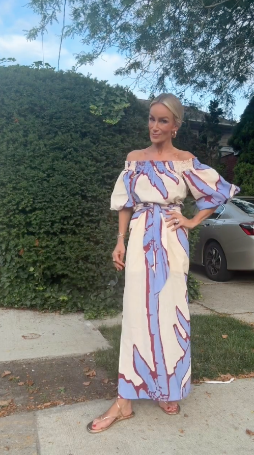 Georgette Casual Maxi Dress