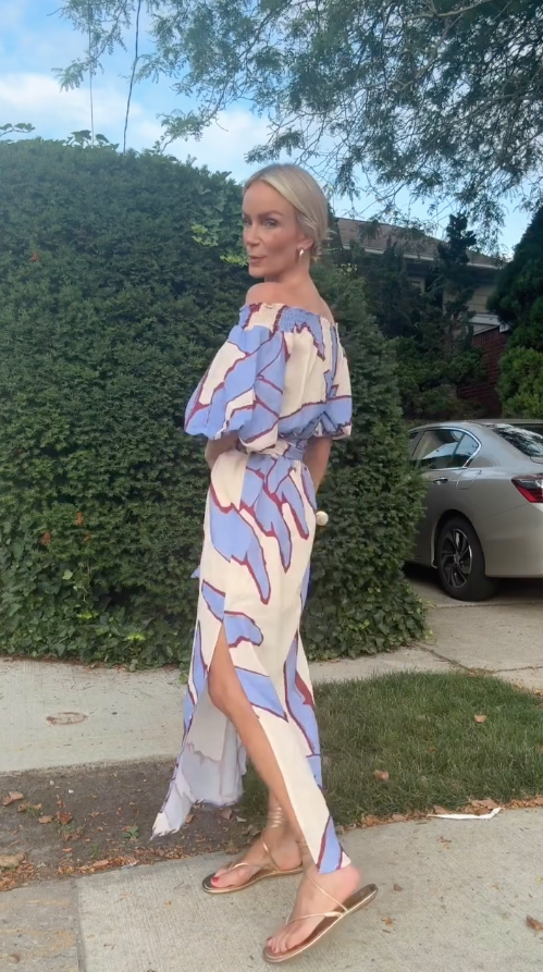 Georgette Casual Maxi Dress