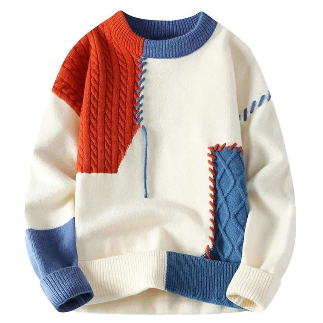 LightTap Patchwork Sweater