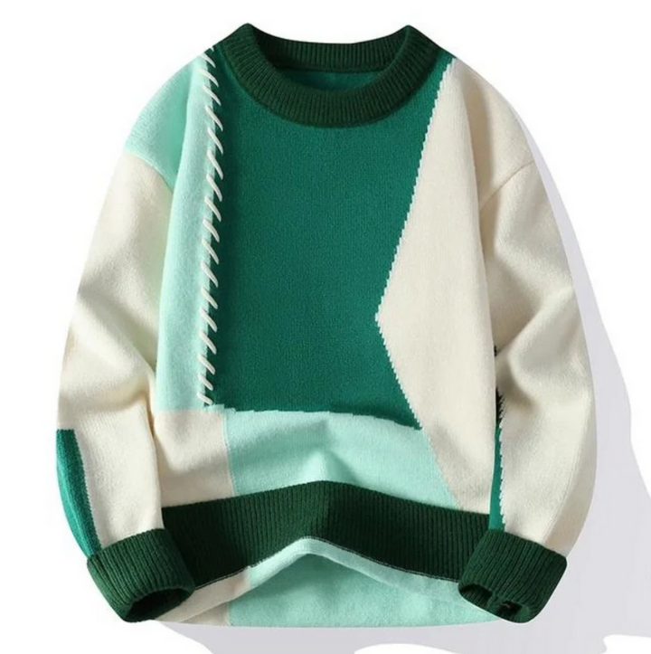 LightTap Patchwork Sweater