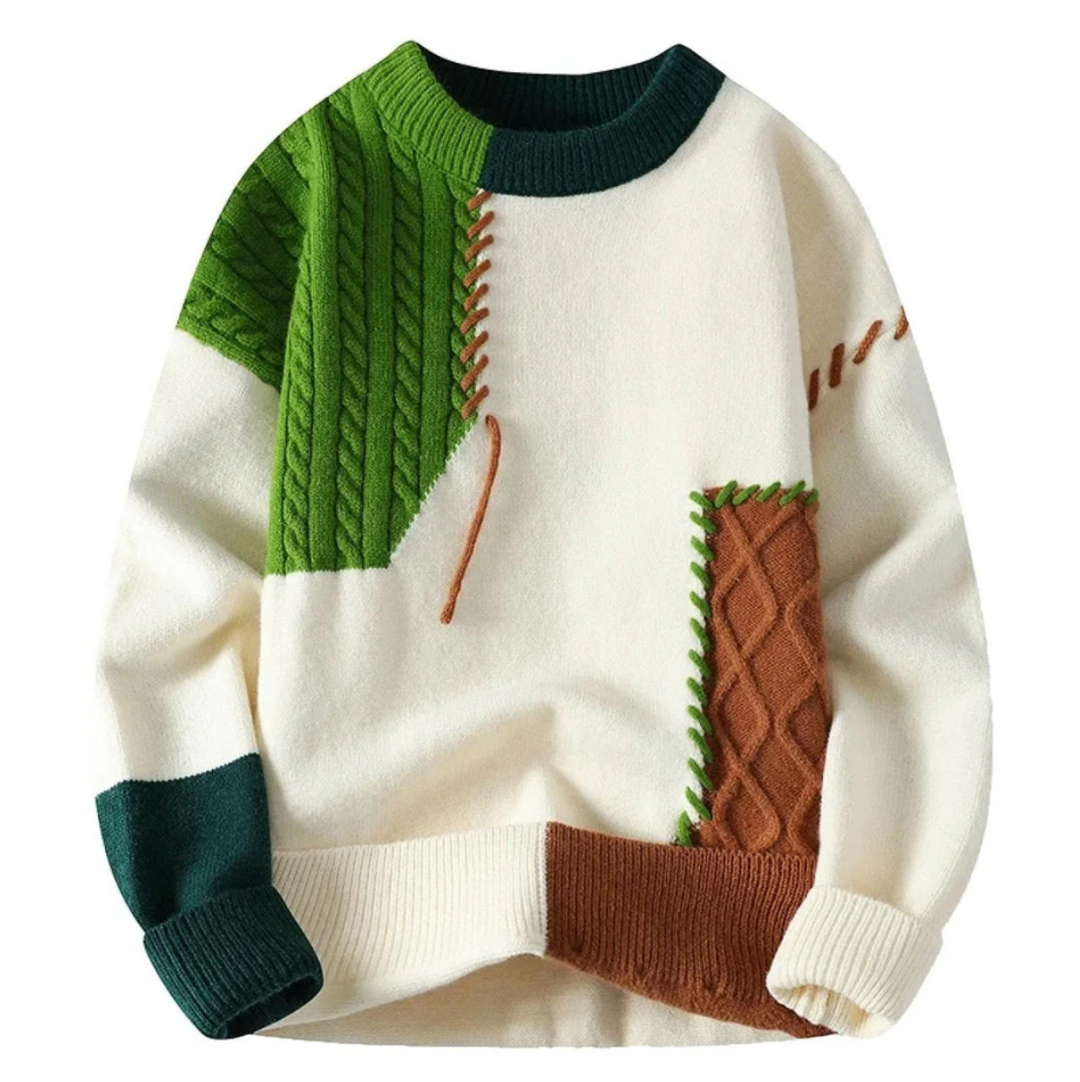 LightTap Patchwork Sweater