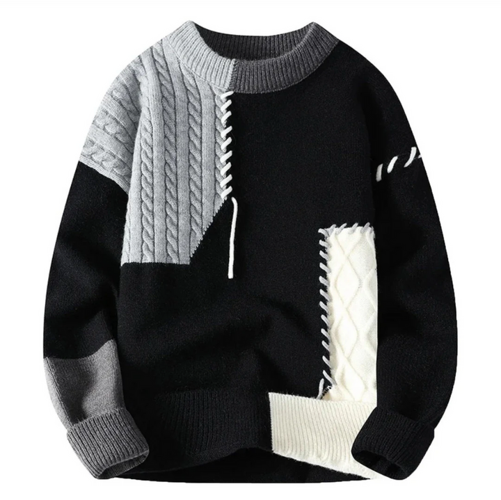 LightTap Patchwork Sweater