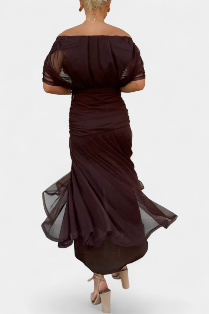 Magda Floral V-Neck Maxi Dress
