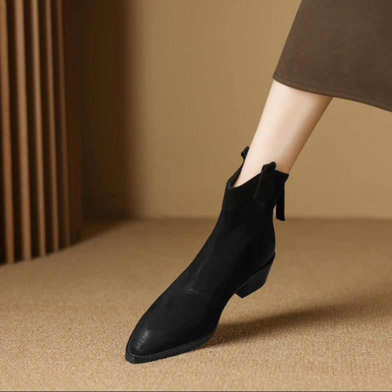 Marley Square Heel Ankle Boots