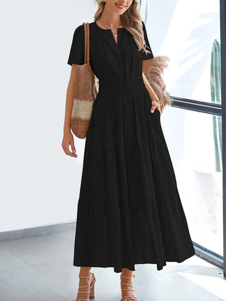 Natalie Elegant Flattering Dress