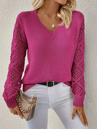Vivienne Casual V-Neck Sweater