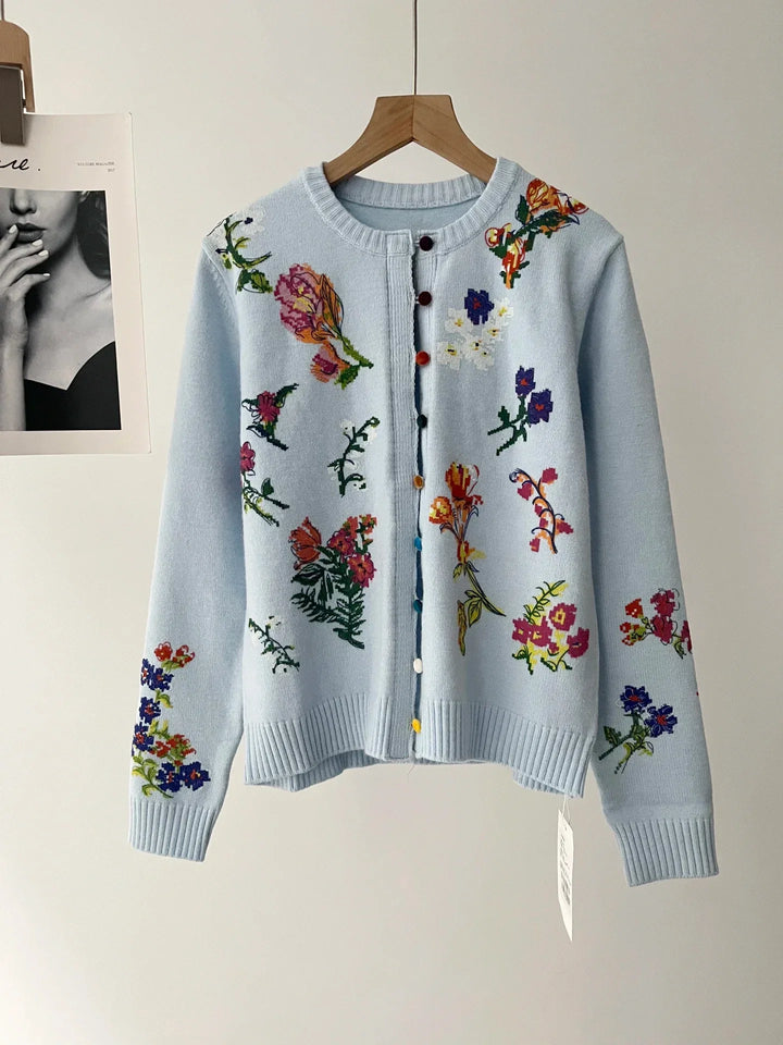 Sahara Floral Elegant Cardigan