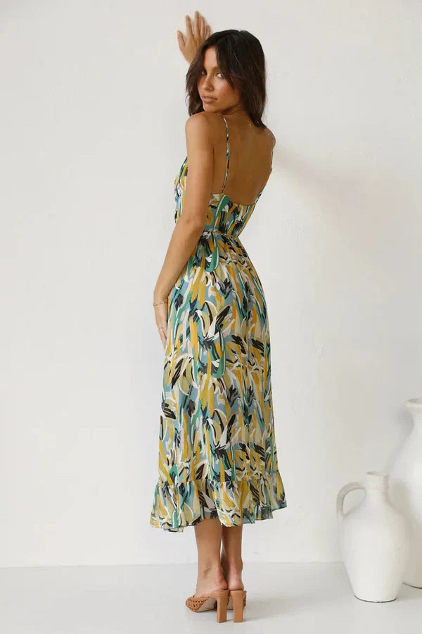 Nala Printed Statement Dress