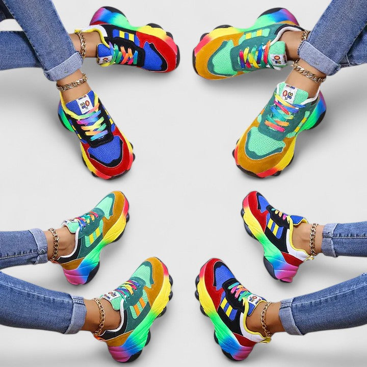 Diane Orthopedic Lace-Up Sneakers