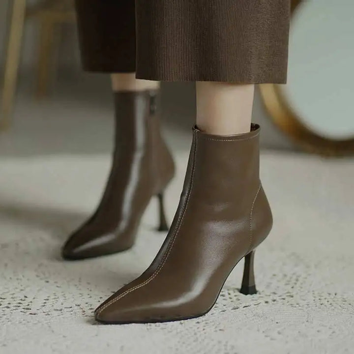 Mavy Stiletto Ankle Boots