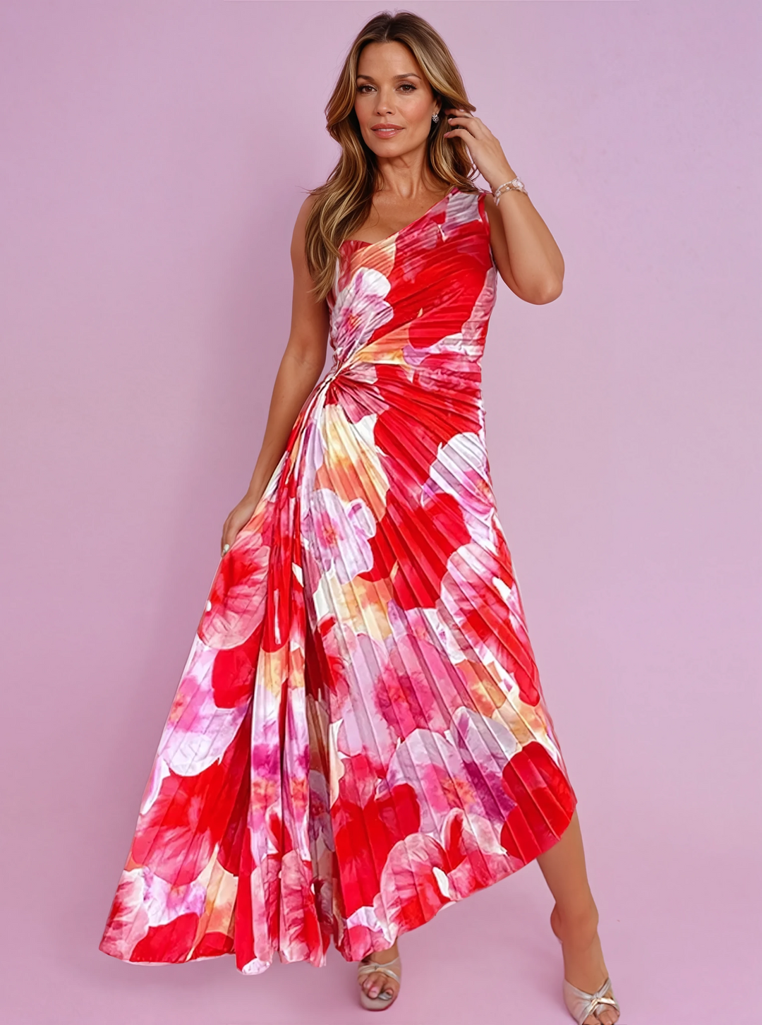 Katie Pleated Summer Dress