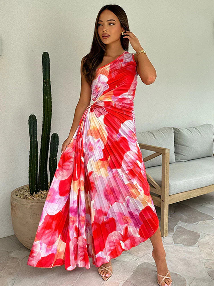 Katie Pleated Summer Dress