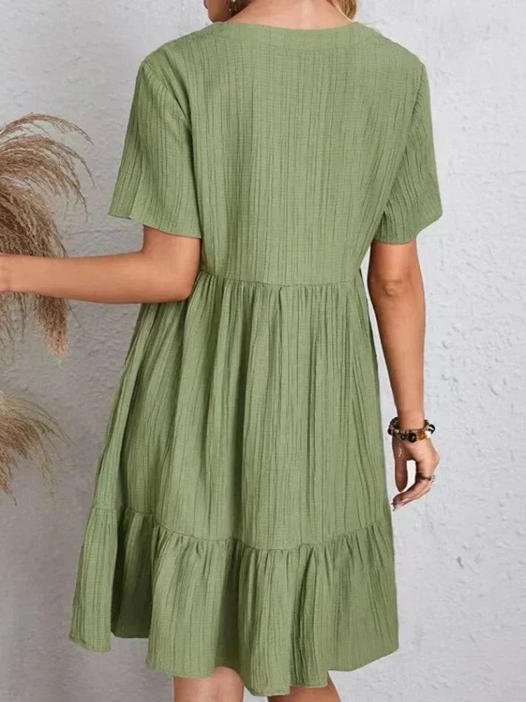 Enora Elegant Flattering Dress