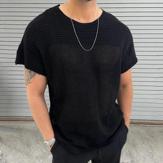 Mode Open-Panel O-Neck Tee