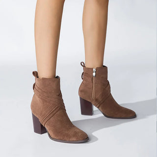 Jia Pointed Toe Ankle Boots