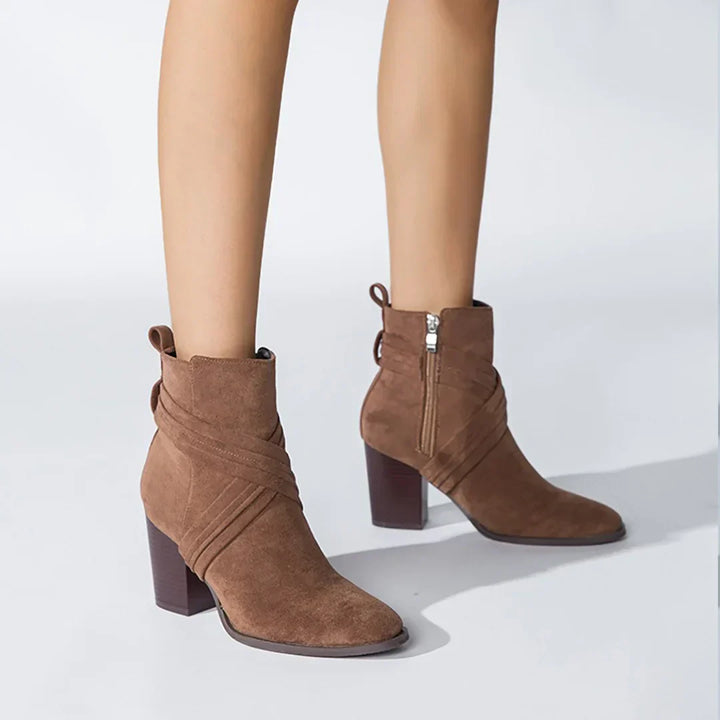 Jia Pointed Toe Ankle Boots