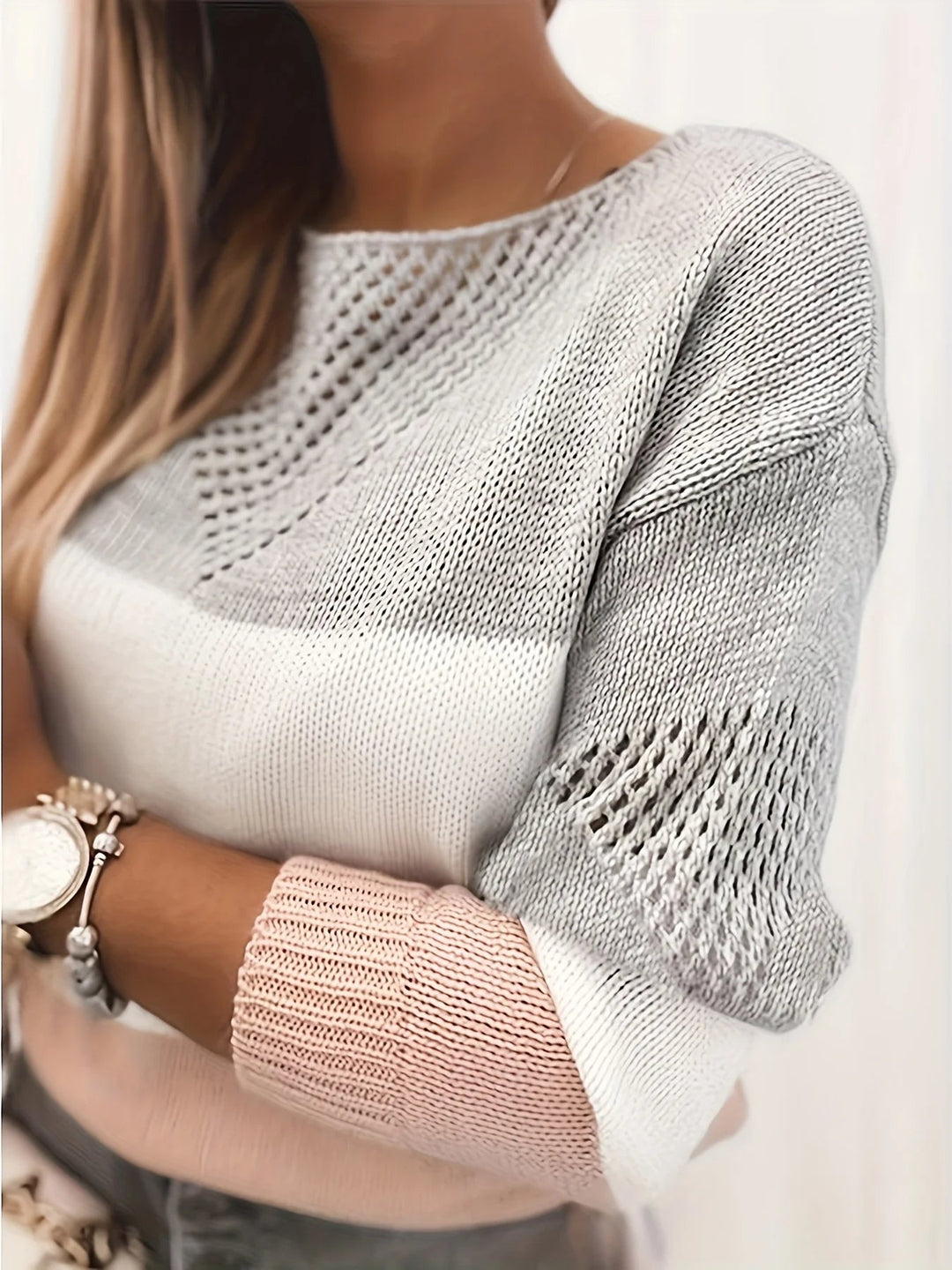 Le Clair Cropped Sweater