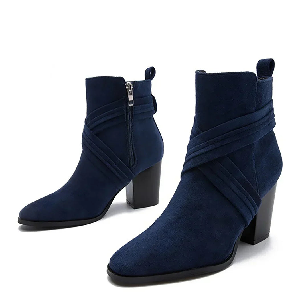 Jia Pointed Toe Ankle Boots