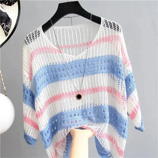Emelda Breezy Cutout Top