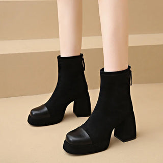 Vento Block Heel Boots